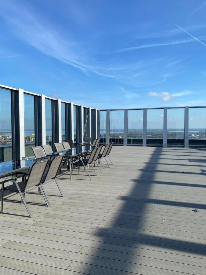 Apartamenty Hanza Tower Gold Szczecin Ngoại thất bức ảnh